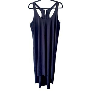 Athleta Black High/Low Dress Size Medium